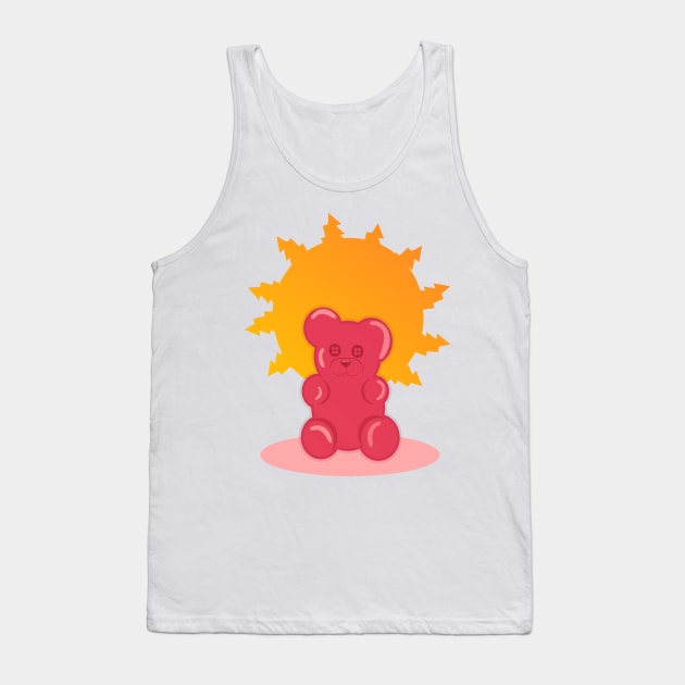 pink gummy bear Tank Top by jaml-12